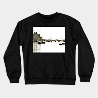 Matin brumeux au Conquet Crewneck Sweatshirt